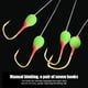thumbnail image 5 of Ganchos De Pesca 3 bolsas de anzuelos, jaula de cebo, cuentas luminosas, accesorios para anzuelos, suministros de pesca, 5 of 8