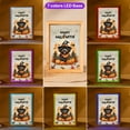 thumbnail image 3 of Happy Halloween Havanese Witches Hat Pumpkin Carving Acrylic Plaque with Wood Photo Frame Box Havanese Dog Lover Gifts Idea Light Box - 02019, 3 of 5