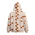 thumbnail image 5 of Xijirk Halloween All‑Over Print Pet Pouch Hoodie Kangaroo Carrier Pocket Drawstring Pullover Size:S, 5 of 6