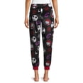 thumbnail image 2 of Nightmare Before Christmas Women's and Women's Plus Cuffed Pajama Pants, 2 of 6