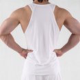 thumbnail image 3 of ameIAEA Beach Tank Tops for Men Summer Sleeveless Solid Color Basic T Shirts Casual Loose Pullover Tops, 3 of 4