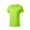 #A01-Fluorescent Green, variant on Mens T-Shirts Quick Dry Ice Silk T-Shirts Short Sleeve Crewneck Solid Athletic Shirts