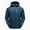 Dark Blue, variant on Sentmoon Mens Coat Solid Color Long Sleeve Drawstring Hooded Neck Men Ski Jacket Oversized Zipper Windbreaker Waterproof Clothes Men with Pockets Fall and Winter Stylish for Walking and Daily