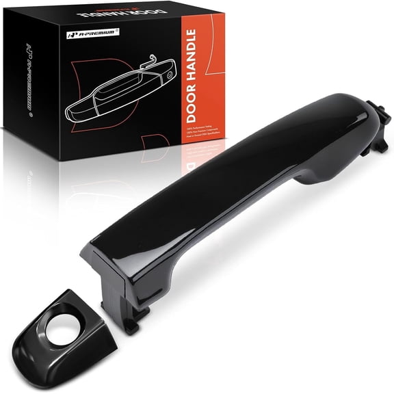 A-Premium Exterior Door Handle Compatible with Toyota Camry 2012 2013 2014 2015 2016 2017 Front Left Driver Side Replace# 6921106090 6921706370