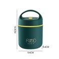thumbnail image 3 of Peggybyg Breakfast Box Stainless Steel Soup Cup Thermal Containers Simple for Kids Adults, 3 of 9