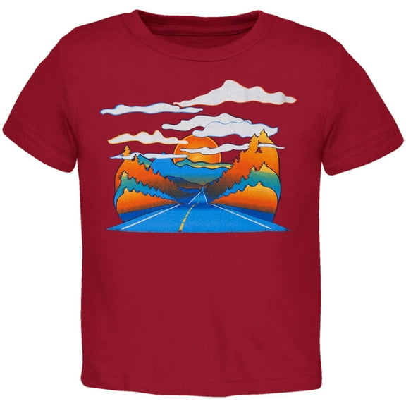 Little Hippie - Beautiful Buzz Red Toddler T-Shirt - 5/6