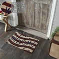 thumbnail image 4 of VHC Brands RWB Flag Stripes Coir Welcome Rug Rect 20x30, 4 of 5