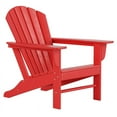 thumbnail image 4 of Chaise Adirondack avec Repose-Pieds Assorti Ensemble 2 Pcs, 4 of 7