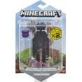 thumbnail image 6 of Minecraft Craft-A-Block Enderman Action Figure & Accessory, 3.25-in Scale Toy with Pixelated Design, 6 of 6