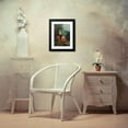 thumbnail image 4 of Jean-Frédéric Schall 14x18 Black Modern Framed Museum Art Print Titled - Young Woman Seated in a Park, 4 of 5