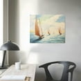 thumbnail image 3 of GOSMITH  Canvas Wall Art Sailboats: Blue Ocean Sailboat Wall Art, Coastal Wall Art Boat Pictures for Wall, Nautical Wall Art Canvas Art Wall Decor Wall Paintings for Bedroom (40 X 30), 3 of 4