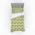 thumbnail image 2 of Ambesonne Exotic Bedding Set 4 Pcs, Vivid Floral Parrots, Queen, Ivory and Multicolor, 2 of 3