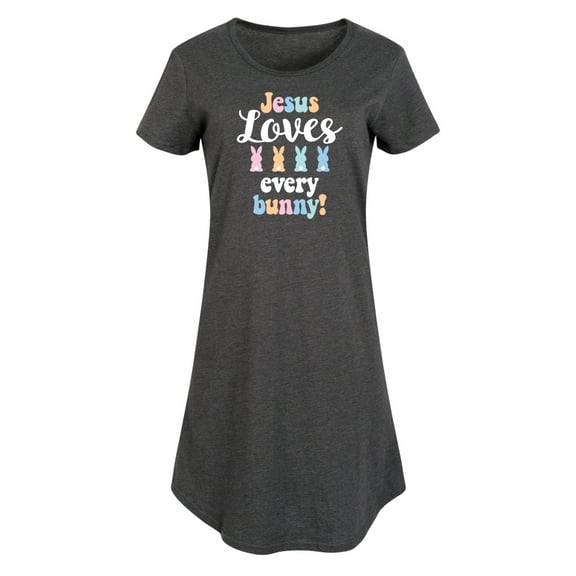 Instant Message - Jesus Loves Every Bunny - Women's Any Way Dress
