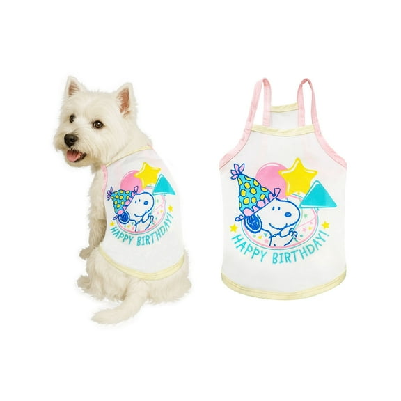Kashima and Snoopy birthday cool-fabric clothes(S), Striped Cooling Vest for Dogs Cats