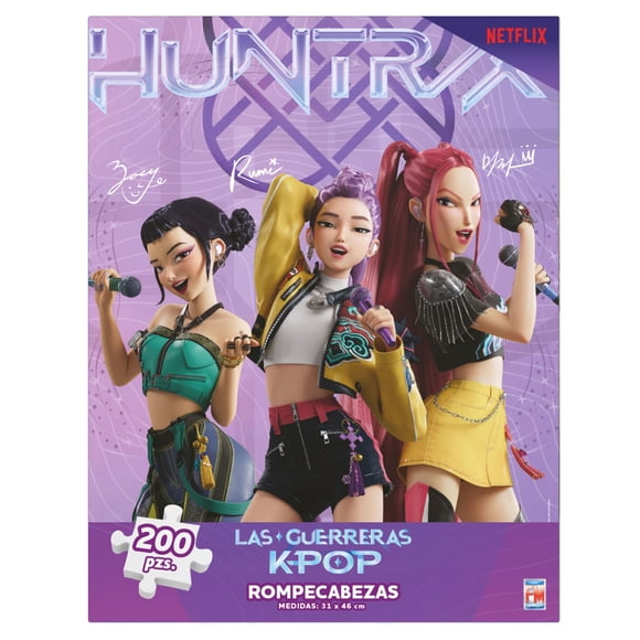 Rompecabezas Fotorama Kpop Demon Hunters de 200 piezas