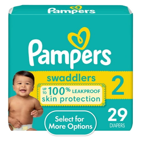 Pampers Swaddlers Active Baby Diapers Jumbo Pack - Size 2 - 29ct