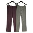 thumbnail image 2 of 32 Degrees Women's Sleepwear Sz S Cozy Lounge Pants 2-Pack Multi, 2 of 4