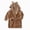 A15-Brown, variant on Kids Boys Girls Warm Flannel Fleece Robe Bathrobe Soft Pajamas Sleepwear