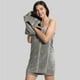 thumbnail image 3 of Towels Chakir Turkish Linens 100% algodón, 4 toallas de baño, color gris, 3 of 5