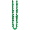 2 Saint Patrick's Day Green Shamrock Bead Beaded Necklaces Costume Accessory