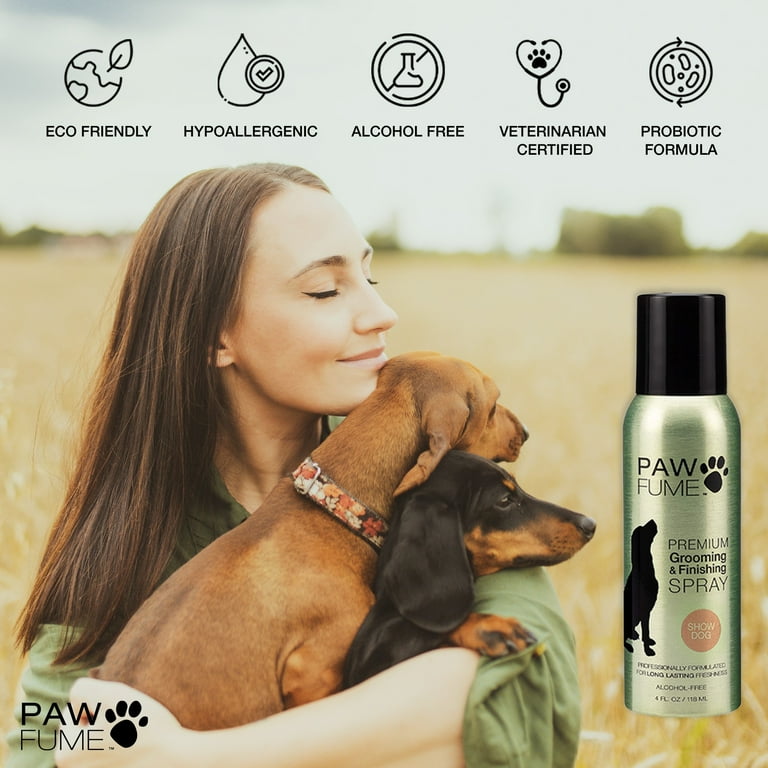 Pawfume dog grooming and finishing spray best sale