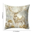 thumbnail image 3 of RXIRUCGD Snowflake Pattern Decorative Throw Pillow Cover, Winter Themed Sofa Cushion Case for Coffee Shop Decor, Soft Plush Fabric with Seasonal Designs, 3 of 6