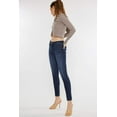 thumbnail image 6 of Kancan - Women's Mid Rise Super Skinny Jeans - Basic - KC7085, 6 of 10