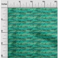 thumbnail image 1 of oneOone Viscose Jersey Aquamarine Green Fabric Crocodile Animal Skin Fabric For Sewing Printed Craft Fabric By The Yard 60 Inch Wide, 1 of 5
