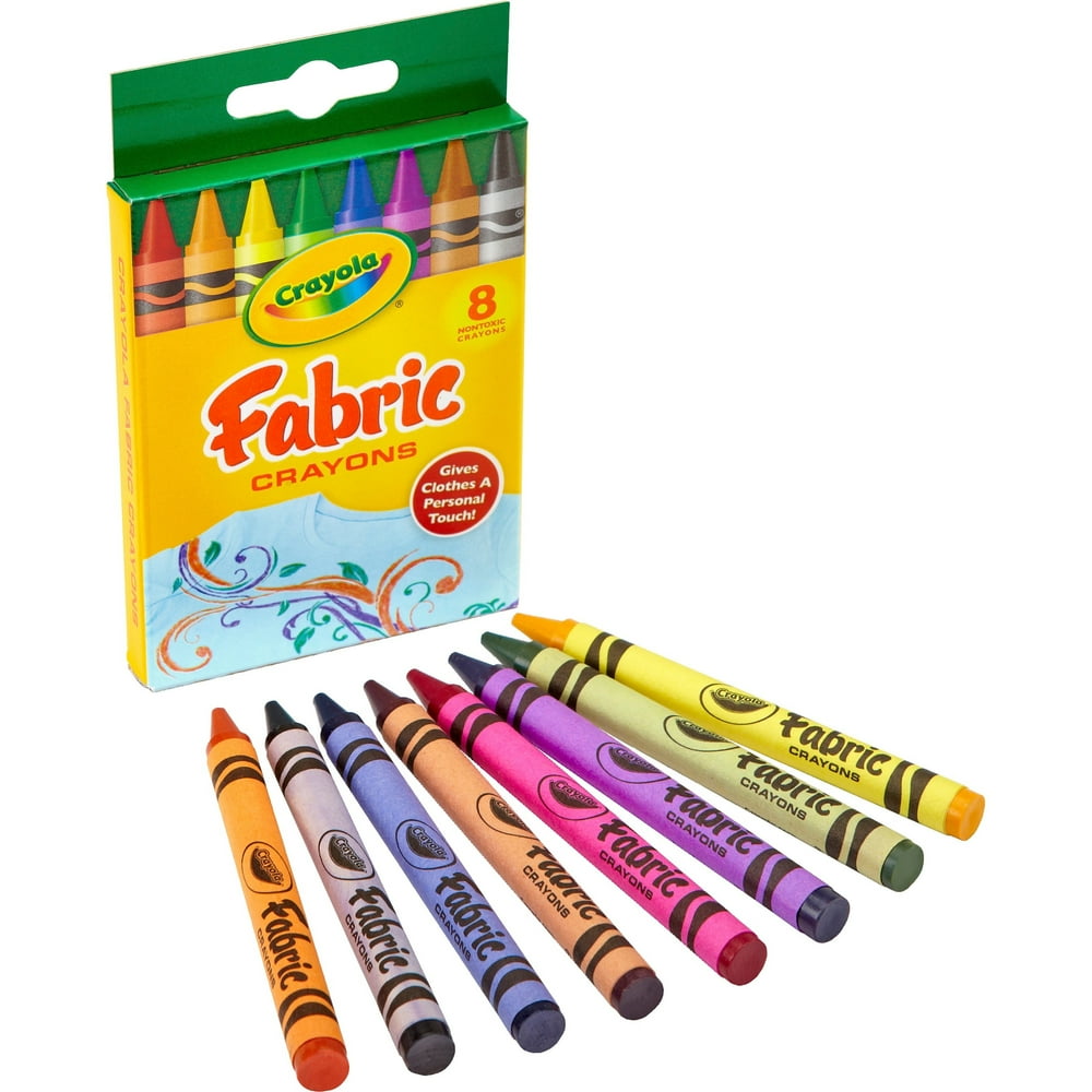 Crayola Crayola Fabric Crayon 3.6" Length 0.3" Diameter 1 / Pack