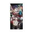 thumbnail image 7 of Animated Harley Quinn Door Cover Decorated Banner Tapestry Home Decoration Holiday Party Supplies Door Banner Porch Sign Banner 72.8 x 35.4 Inch, 7 of 7