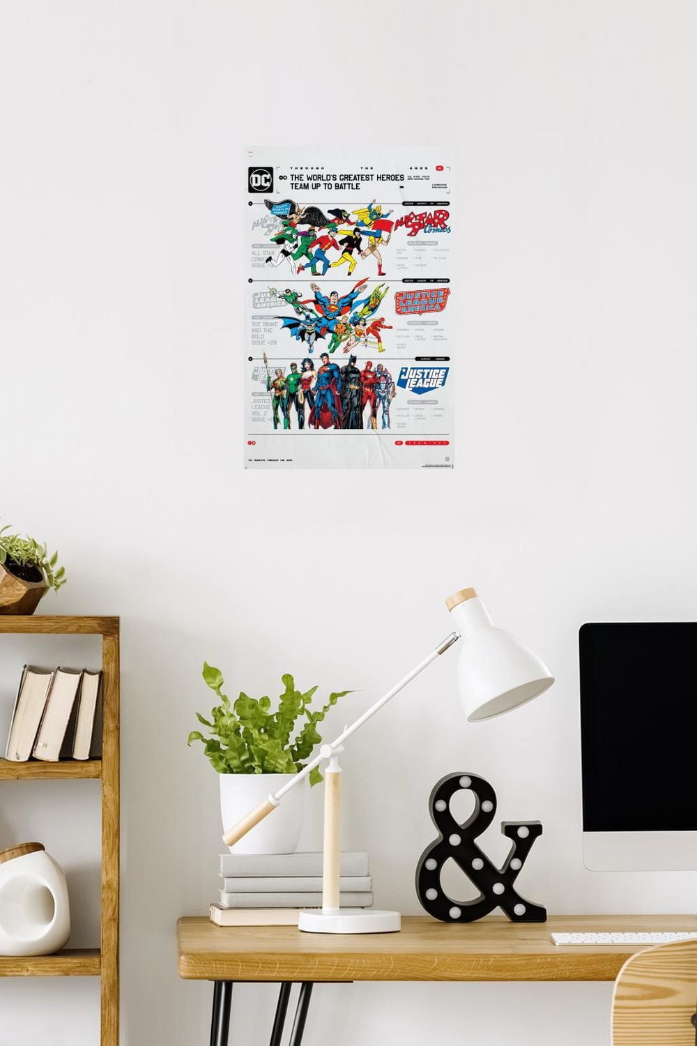 DC Comics 90th - Greatest Team-Up Wall Poster