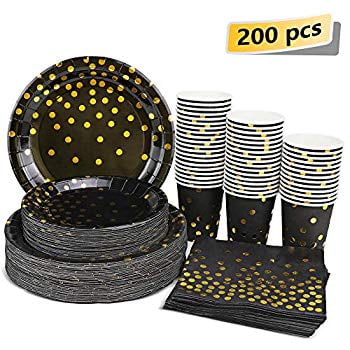 200pcs 9oz dinnerware tablecover beistle bkgd icynicy