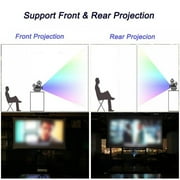 72 Diagonal 16:9 Projection Projector Screen HD Manual Pull Down Home Theater