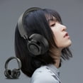 thumbnail image 1 of Auriculares plegables retráctiles deportivos inalámbricos con cancelación de ruido y Bluetooth, 1 of 9
