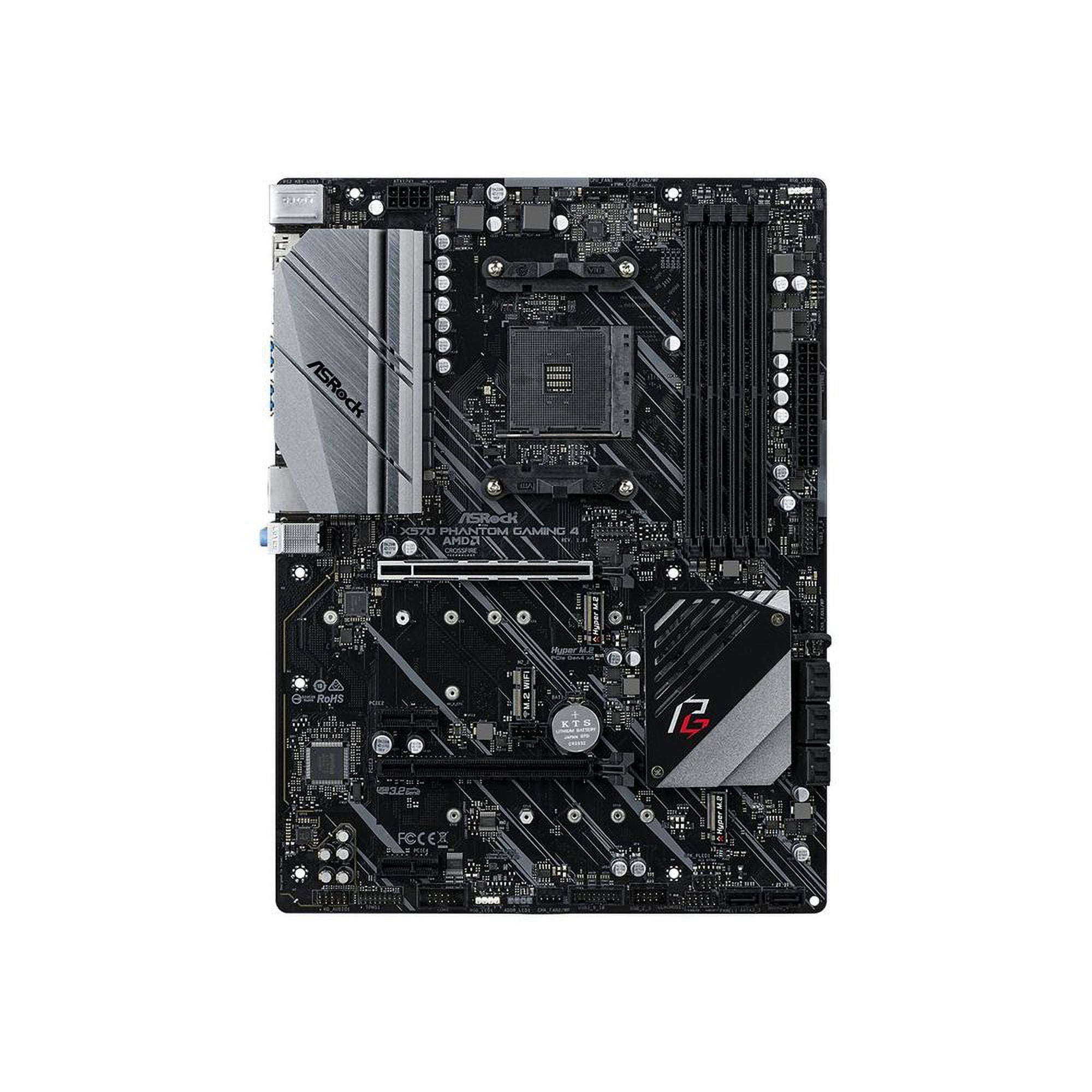 Asrock X570 PHANTOM GAM AM4 AMD X570 SATA 6Gbps ATX AMD Motherboard