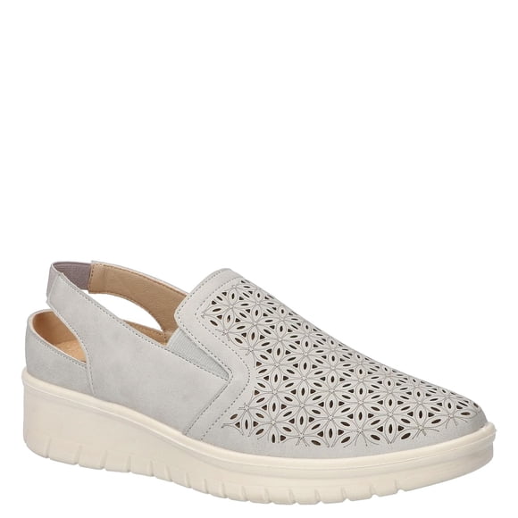 Zapatilla Easy Street Petal para mujer, color gris, talla 8