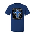 thumbnail image 2 of Wild Bobby, Didn't Come To Be Served Come to Serve, Inspirational/Christian, Men's Graphic Tees, Royal, 2XL, 2 of 3