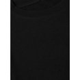 thumbnail image 3 of Women'S Floral Lip Print T-Shirt, Casual Crew Neck, 100% Cotton Knit Fabric, Regular Length, All Seasons, 220gsm - Spring/Summer Fashion Top, 3 of 6