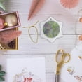 thumbnail image 6 of 3drose, Wyoming, Lincoln County, Young Cottontail Rabbit Sits Amongst Grasses., 3 inch Snowflake Porcelain Ornament, 6 of 7