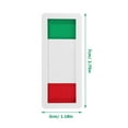 thumbnail image 2 of Baluue 1Set Please Do Not Disturb Sign Acrylic Assorted Color Room Availability Indicator Doorplate, 2 of 8