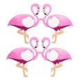 thumbnail image 5 of WRITWAA 2 Pairs Hawaii Party Favor Flamingo Shaped Rosy Color Plastic For Beach And Pool Parties, 5 of 8