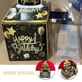 thumbnail image 5 of KAKOWELY birthday money pull box 1 Set Of Birthday Money Pull Box Happy Birthday Money Box Pull Cash Box Kit Birthdays Money Pull Out Kit Money Box For Cash Present Pull, 5 of 5