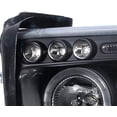 thumbnail image 6 of Halo Projector Headlight In Black Housing Clear Lens Made For And Compatible With 1994 - 2001 Dodge RAM 1500 2500 3500 94 95 96 97 98 99 00 01, 6 of 7