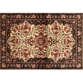 thumbnail image 1 of Ahgly Company Indoor Rectangle Traditional Brown Persian Area Rugs, 2' x 4', 1 of 6