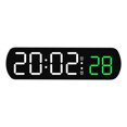 thumbnail image 2 of Giunmcul My Order Electronic Clock Multi-functional LED Alarm Clock Temperature Jump Seconds Display Countdown Bedside Clock, 2 of 3