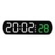 thumbnail image 2 of Reloj despertador LED multifuncional, verde, 2 of 3