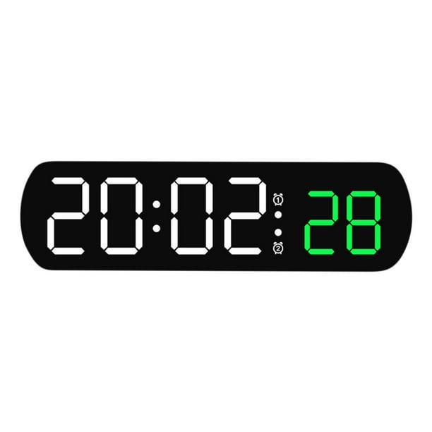 Reloj electrónico Pisexur para hombre, despertador LED multifuncional, temperatura, segundos, cuenta regresiva, reloj de noche, electrónica para niños, organizador de electrónica.
