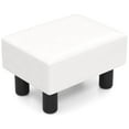 thumbnail image 1 of Costway Tabouret Moderne avec Rangement avec Espace de Rangement Caché Ottoman en Cuir PU, 1 of 10