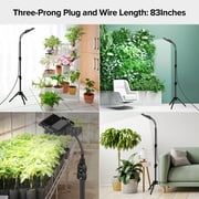 SANSI 45W LED Dimmable Indoor Grow Light, Adjustable 33-58 Tripod with Remote & Timer
