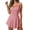 Pink, variant on Women 2-in-1 Athletic Tennis Golf Dress Sets Sleeveless Active Sport Dresses with Built-in Shorts